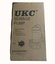 Каналізаційний насос для відкачування чистої та брудної води 5m-3 3750W 220v 5HP