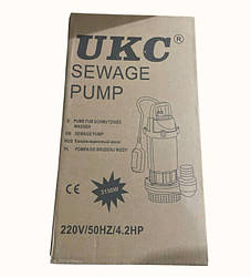 Каналізаційний насос для відкачування чистої та брудної води 5m-1 3150W 220v 4.2HP