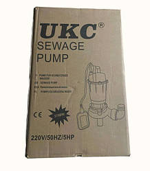 Каналізаційний насос для відкачування чистої та брудної води 3750W 220v 5HP