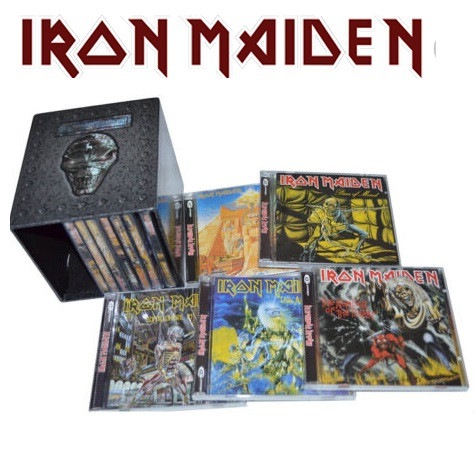 Повне зібрання альбомів групи Айрон Мейден Iron Maiden/Бікс-сет з 15 компакт-дисків