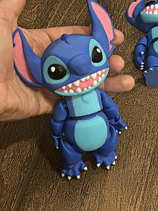3D фігурка Стіч , шарнірна іграшка, рухома іграшка "стич"