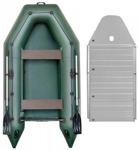 Kolibri KM-300D alum човен кільовий моторний Колібрі КМ 300 Д з алюмінієвим настилом, фото 1