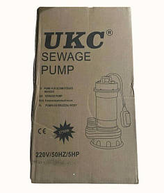 Каналізаційний насос для відкачування чистої та брудної води 5m-3 3750W 220v 5HP