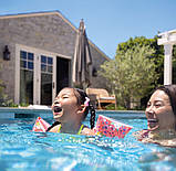 Надувні нарукавники для плавання Intex 56669 "Чарівний цвіт" (23х15 см, 3-6 років), фото 3