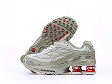 Чоловічі кросівки Найк Nike Shox x Supreme Ride 2 White Red ALL10702, фото 3