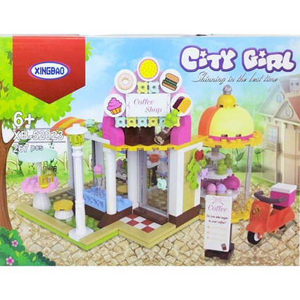 Конструктор дитячий Кав'ярня 267 деталей (XB52023)