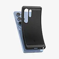 Чехол Spigen Rugged Armor MagFit для Samsung Galaxy S25 Ultra (2025), ACS08951, Matte Black, фото 6