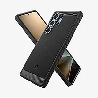 Чехол Spigen Rugged Armor MagFit для Samsung Galaxy S25 Ultra (2025), ACS08951, Matte Black, фото 5