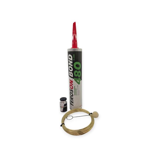 Набір для вклеювання скла TEROSON BOND 480 (8590) 310 мл + Primer PU 8519P 10 мл + струна
