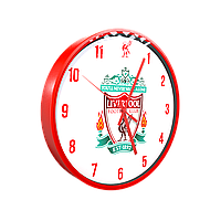 Годинник настінний кварцовий Liverpool FC білі