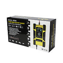 Імпульсний зарядний пристрій Foxsur FBC122412D-Y Yellow 12V12А 24V6А з дисплеєм 3 шт., фото 6