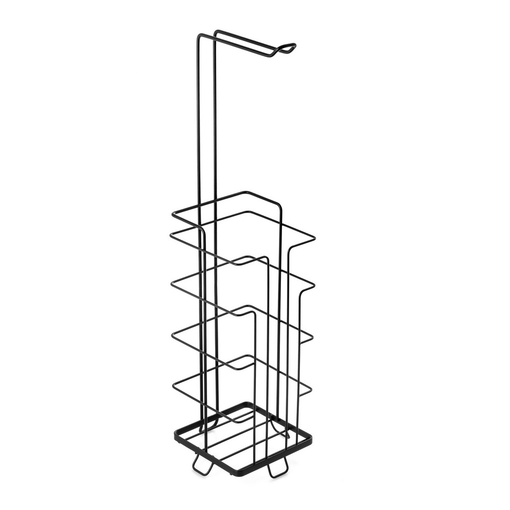 Стійка тримач туалетного паперу чорна, AWD Interior 02071979 Новинка, фото 1