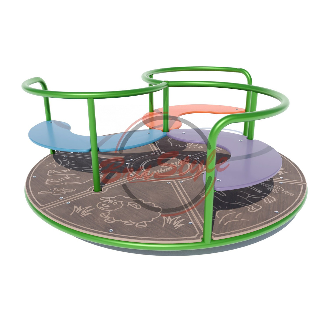 Карусель "Квіточка" DIO326