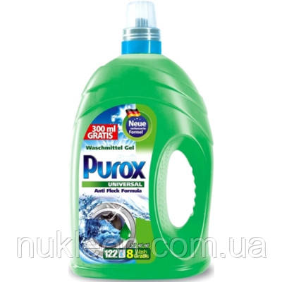 Популярний! Гель для прання Purox Universal 4.3 л (4260353550560) - Краща якість тільки на Nukleon.com.ua, фото 1