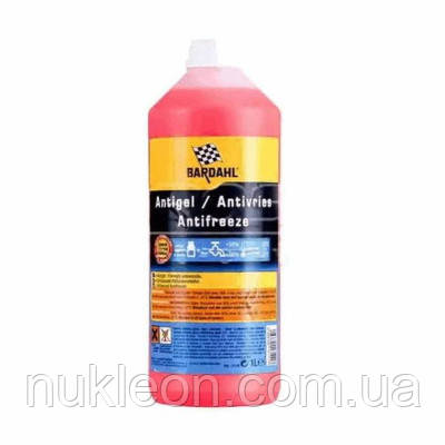 Популярний! Антифриз BARDAHL G12+ RED ANTIFREEZE - ANTIGEL ROUGE червоний 1л (7111R) - Краща якість тільки на Nukleon.com.ua, фото 1