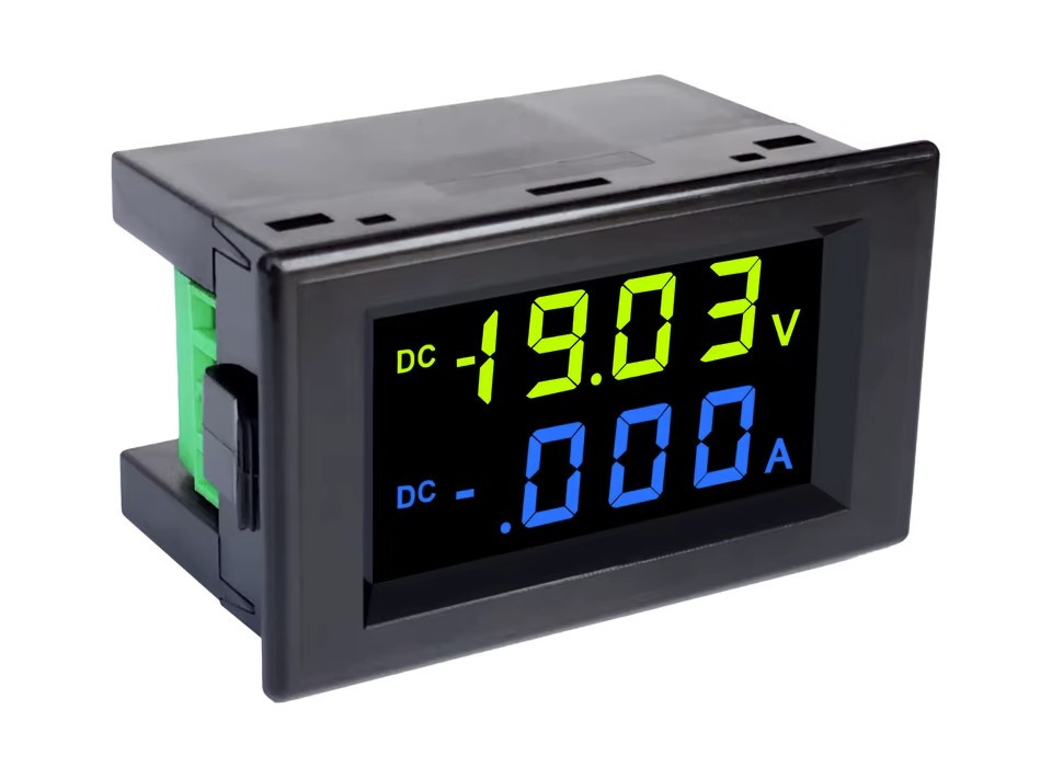 Вольтметр-амперметр D85-3050AG DC 0-600V/0-200A
