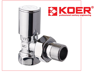 Кутовий Кран Koer KR.531 — 1/2" (з американкою)