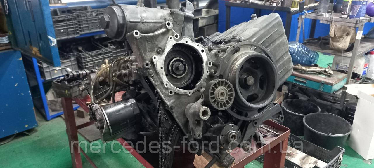 Двигун (нижня частина мотора "пеньок") б.у Mercedes-Benz Sprinter 308 D / 2.3 D / дизель Мерседес Спринтер 1995-2000, фото 1