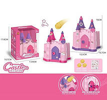 Дитяча скарбничка "Замок принцеси" зачиняється на ключик ZH998-63