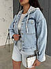 Жіноча джинсова куртка, фото 8