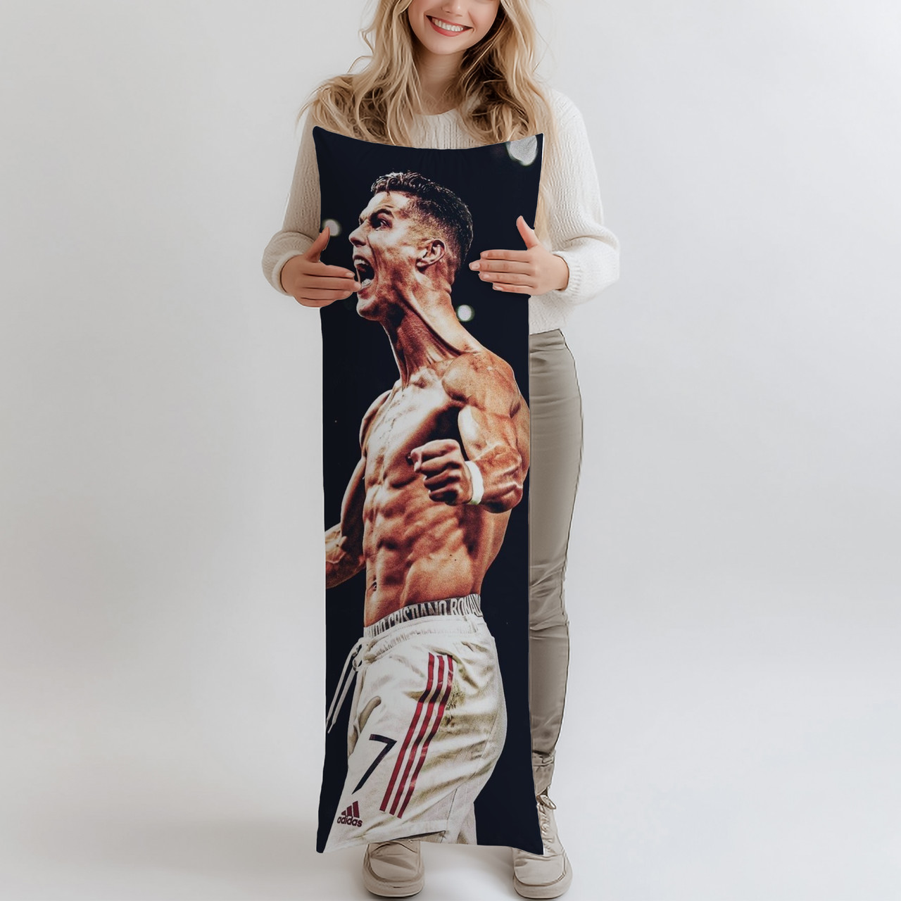 Дакімакура, Роналду, (подушка обіймашка) 120*40 см