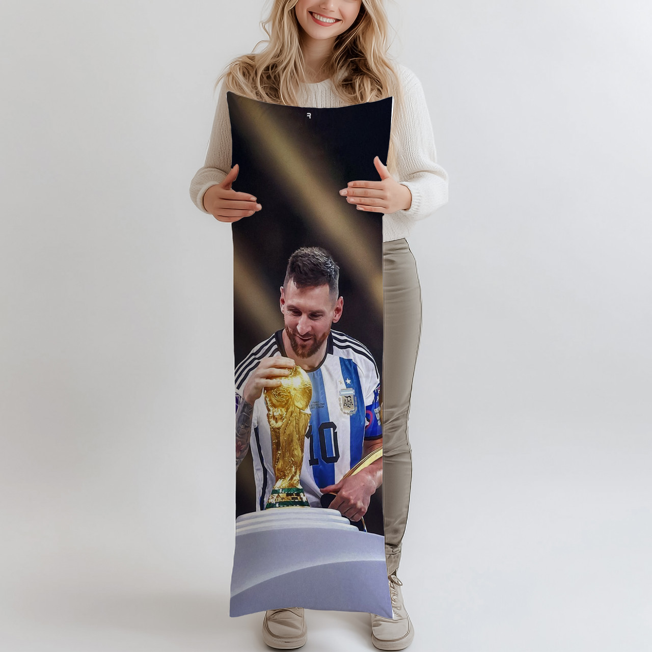 Дакімакура, Мессі, (подушка обіймашка) 120*40 см