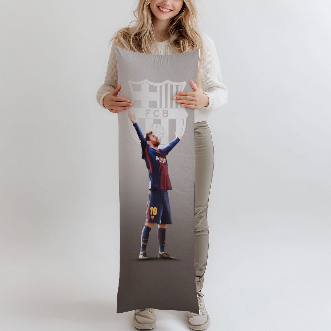 Дакімакура, Мессі, (подушка обіймашка) 120*40 см