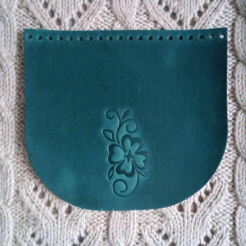 Клапан "Конюшина". Колір "Морська хвиля", фото 1