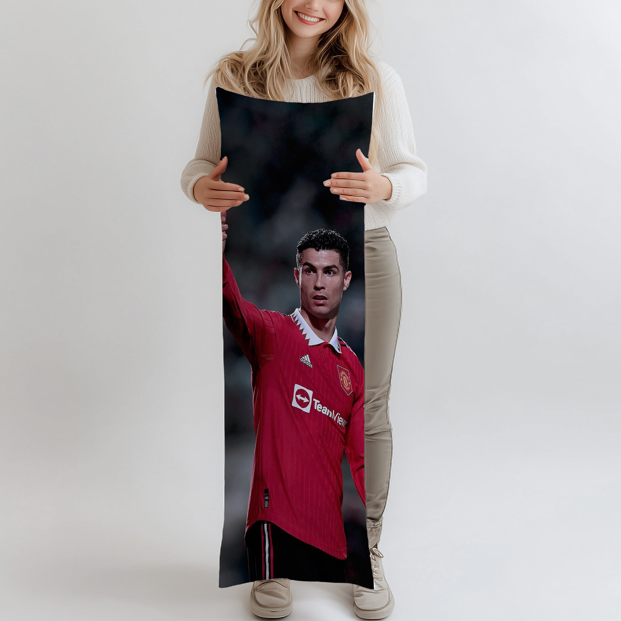 Дакімакура, Cristiano Ronaldo, (подушка обіймашка) 120*40 см, фото 1
