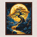 Картина за номерами Пейзаж. Дерево з фарбами металік 40*50 см Орігамі LW 3428, фото 10