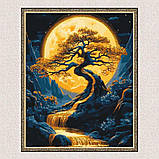 Картина за номерами Пейзаж. Дерево з фарбами металік 40*50 см Орігамі LW 3428, фото 7