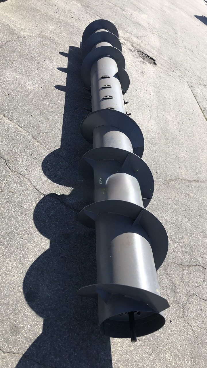 ШНЕК ЖАТКИ КОНСОЛЬНИЙ ПОСИЛЕНИЙ ПАЛЕЦЬ d=16 СК-5 НИВА нового зразка, фото 1