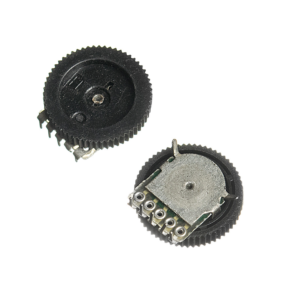 10K 5pin d = 16mm круговий, горизонтальний, стерео