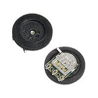 10K B 3pin d=18mm круговий, горизонтальний, моно