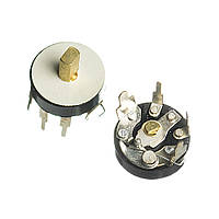 20K B 3pin+2pin горизонтальний d=13мм on/of