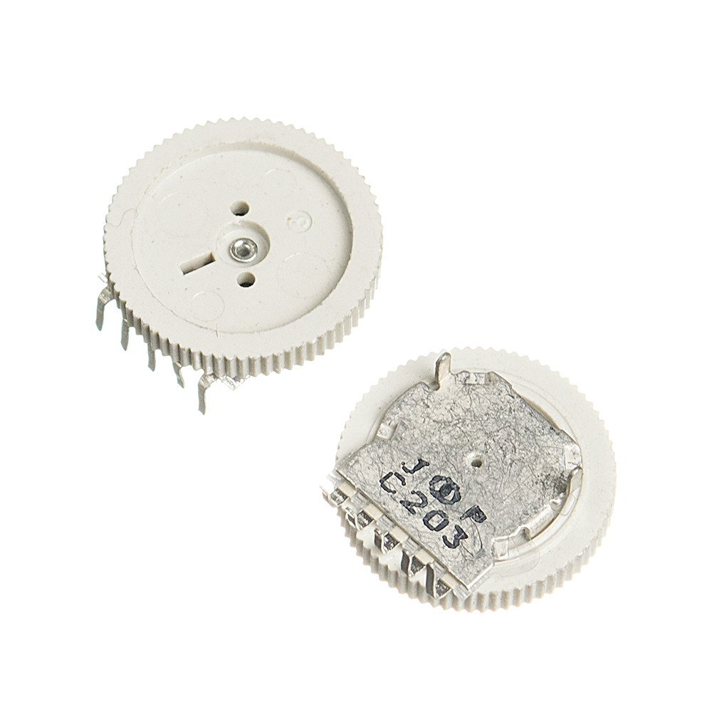 20K C 5pin d = 16 mm круговий, горизонтальний, стерео