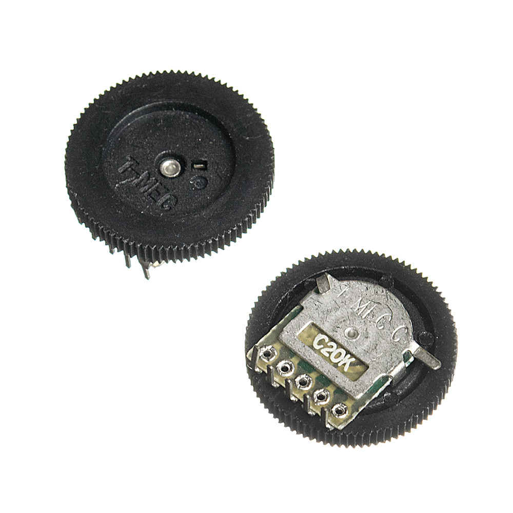 20K C 5pin d = 18 mm круговий,гіризонтальний,стерео