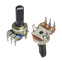 2K B 3pin вертикальний, крок 4мм, ручка 15мм