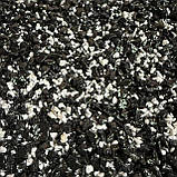 Набір кам'яний килим 22.2кг Creto (каміння + клей) Black & White plastall, фото 6