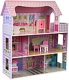 Дерев'яний ляльковий будинок з LED підсвічуванням (3892), фото 3
