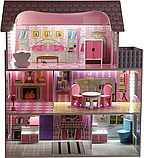 Дерев'яний ляльковий будинок з LED підсвічуванням (3892), фото 5