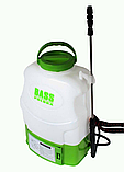 Ранцевий акумуляторний садовий обприскувач 20л Bass Polska 8620, фото 3