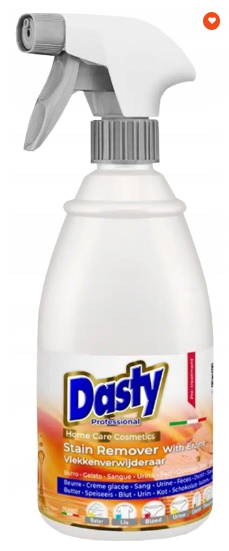 Спрей-засоб для виведення плям Dasty Stain Remover with Enzym з ензимами 600 мл 8051566123445