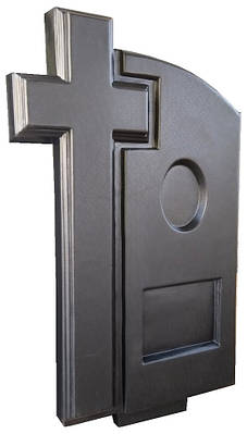 Форма для пам'ятника №30 Розміри: 1050х650х80 мм