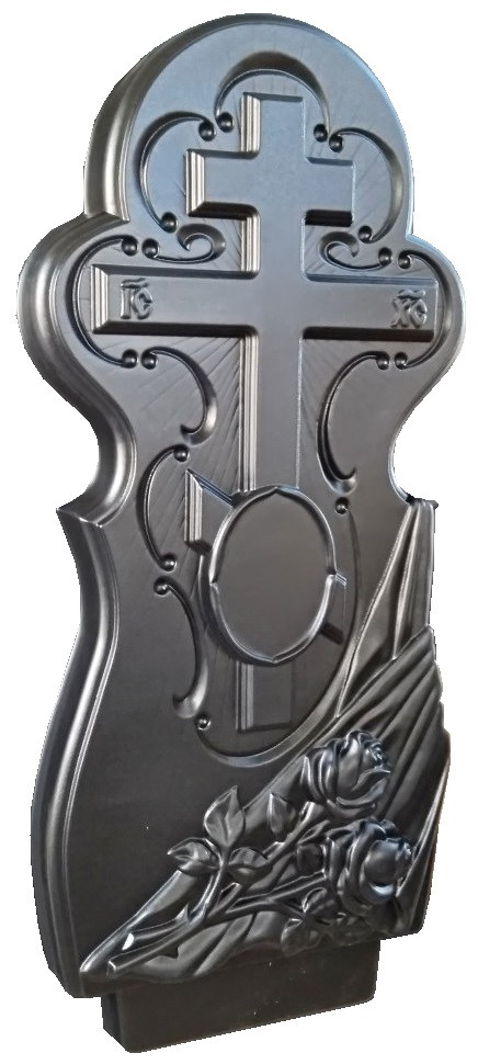 Форма для пам'ятника №81 Розміри: 1050х550х80 мм
