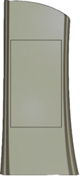 Форма для пам'ятника №328 Розміри: 1210х460х80 мм, фото 1