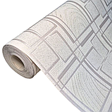 Шпалери Слов’янські вінілові 10.05×0.53м 9421-03, бежеві для спальні, вітальні, коридору, офісу, дитячої кімнати, фото 2