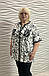 Блуза літня на ґудзиках великих розмірів, фото 7