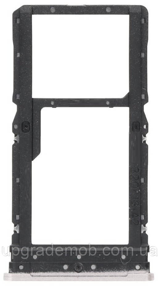 Тримач Sim-карти та карти пам'яті Motorola XT2167-2 Moto G41 сирій на дві Sim-карти, фото 1