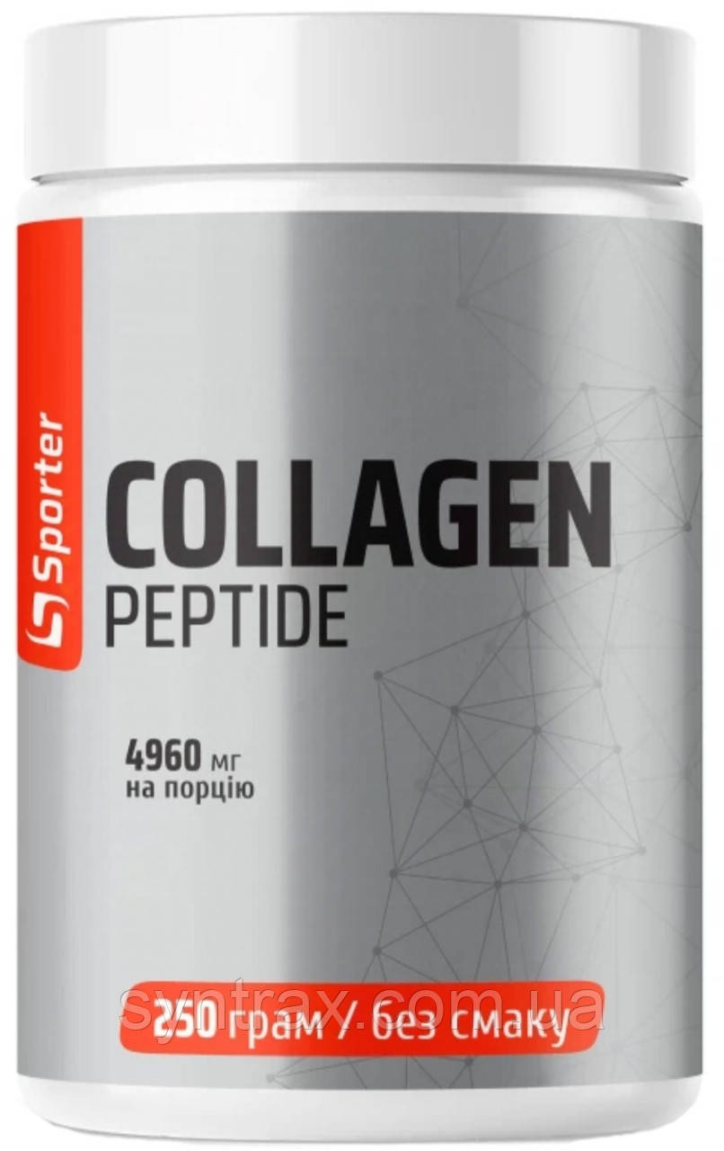 Sporter Collagen Peptide 250g , гідролізований колаген